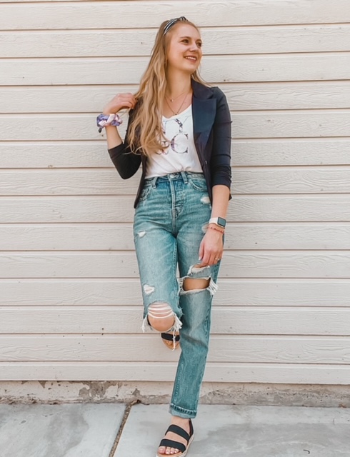 An Outfit Taste of April Showers Bring New May Florals